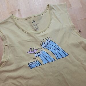 Adidas Girls' Waves Swing Tank Top Size Girls 14 Large